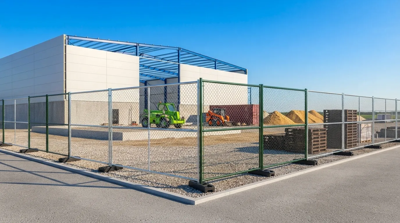 Chain Link Temporary Fence in Dearborn Heights, MI