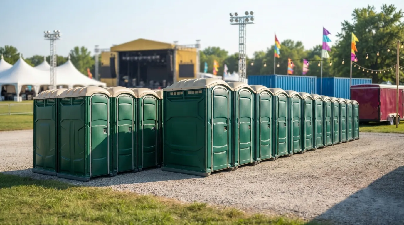 Concert Restroom Rental in Dearborn Heights, MI