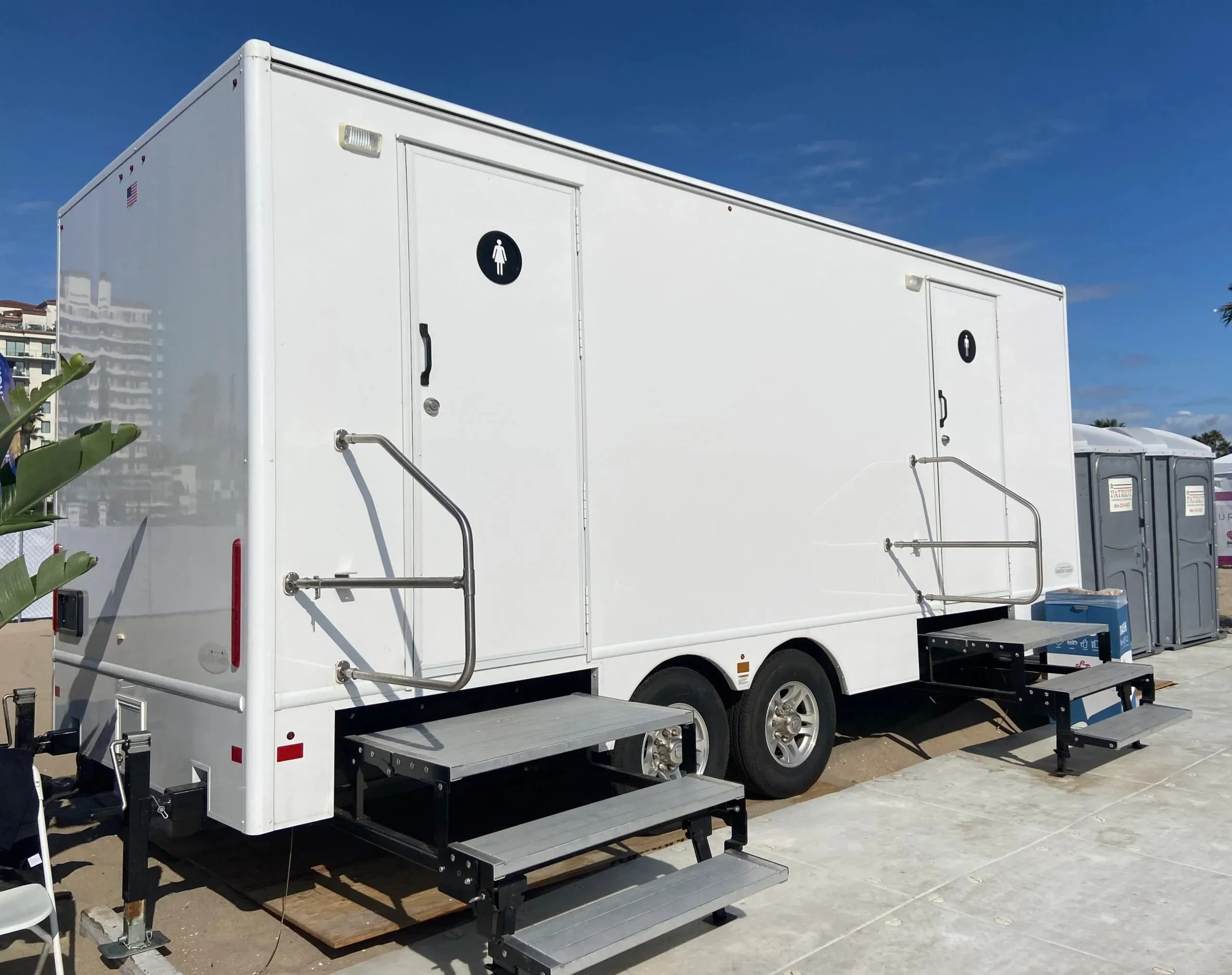 Restroom Trailer Rental Cost in Dearborn Heights, MI