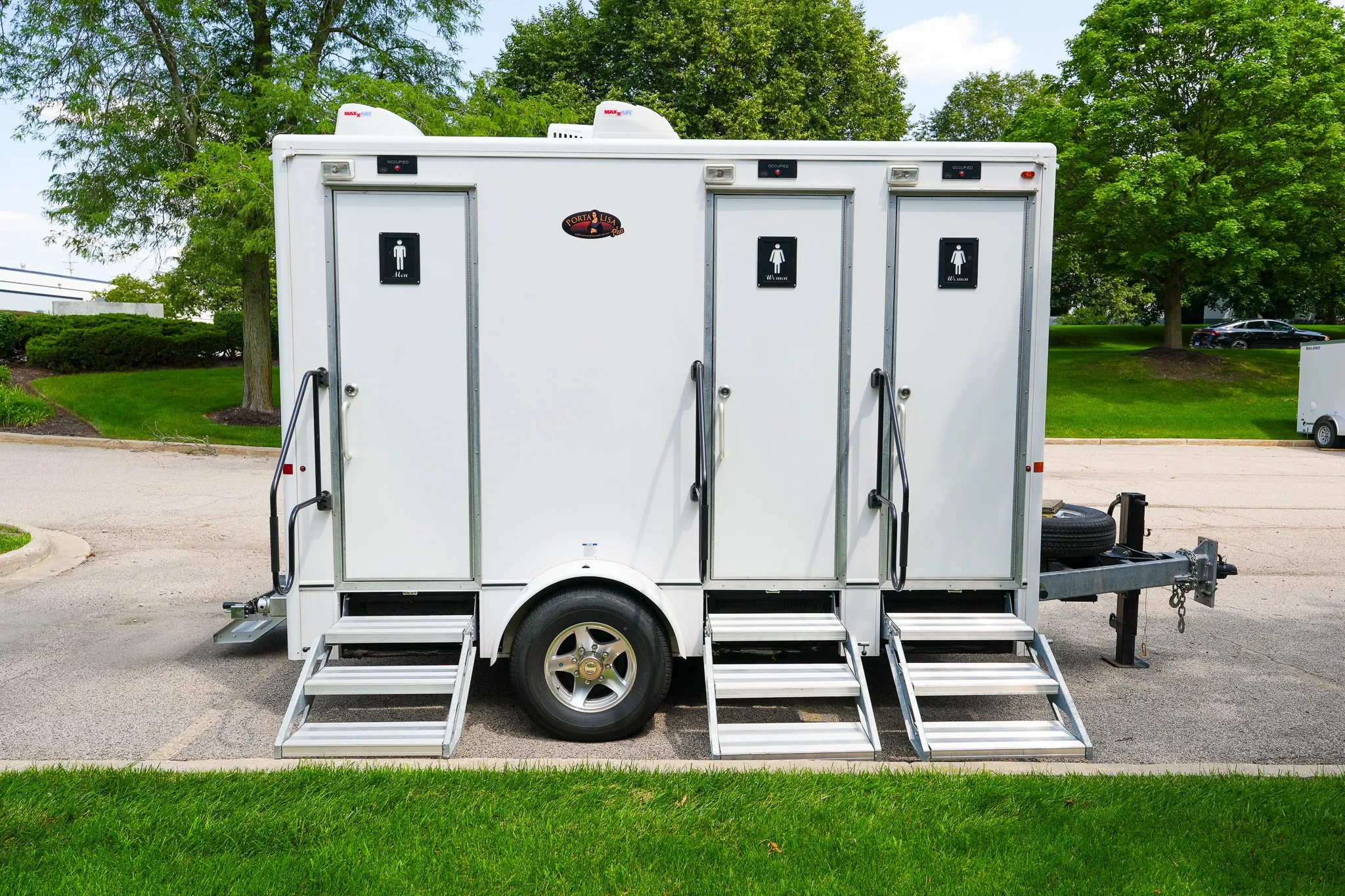 Restroom Trailer Rental in Dearborn Heights, MI