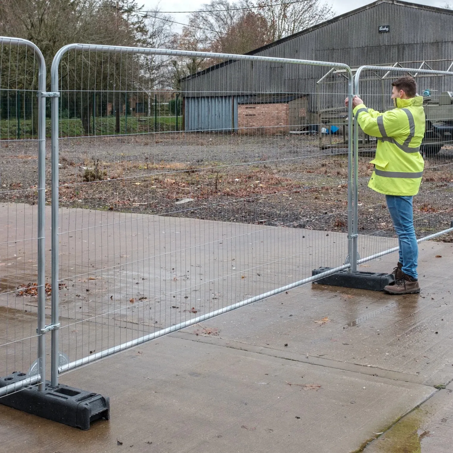 Temporary Fence Cost in Dearborn Heights, MI